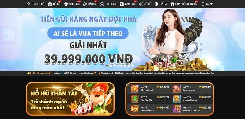 Các khuyến mãi nổ hũ i9Bet cực bốc lửa