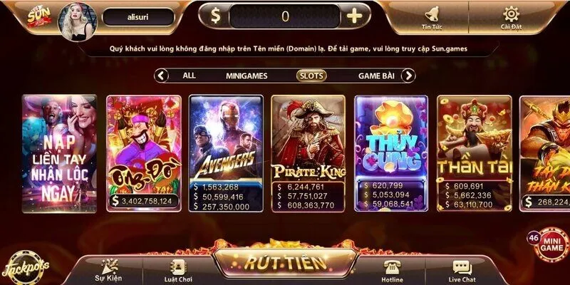 nổ hũ sunwin với 10+ game nổ hũ